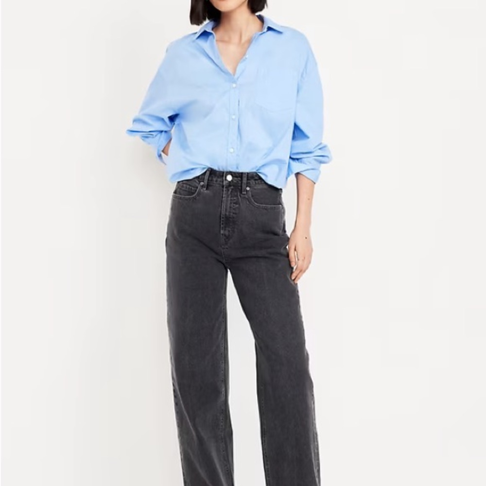 Old Navy Extra High-Waisted Wide Leg Jeans